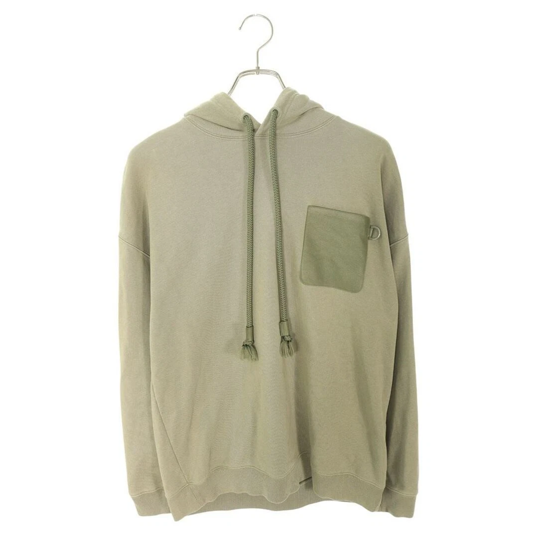 Felpa con cappuccio pullover patch pelle anagramma Loewe H526Y25X21 uomo S usata e53897af28a59