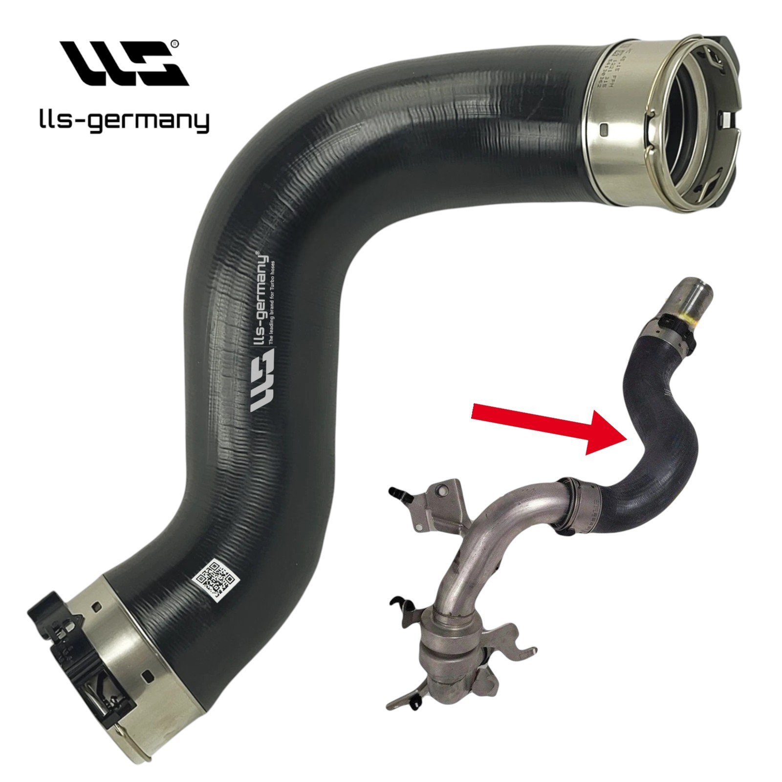 Turbo Hose For RENAULT KOLEOS II 2.0 BLUE DCI 4WD 144634BD0A Intercooler Hose