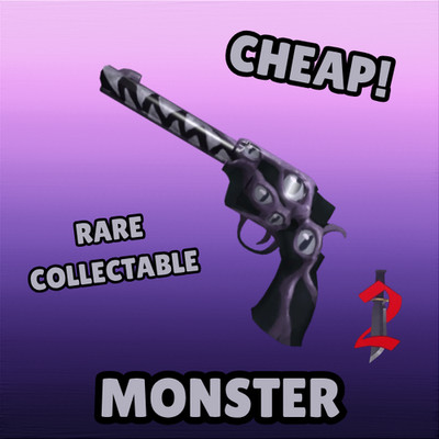   MM2 MONSTER | HALLOWS 2019 RARE COLLECTABLE GUN | CHEAP | MM2  