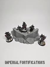 Sci-Fi Imperial Bunker Trench Terrain T4 | 28–32mm Wargames Table Scenery