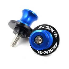 2pcs 8mm M8 X1.5 Motorcycle Swing arm Sliders Spools for Suzuki GSXR 600 750 ...