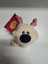 NWT Vintage Disney Store Mulan  Little Brother  the Dog Bean Bag Plush Free Ship