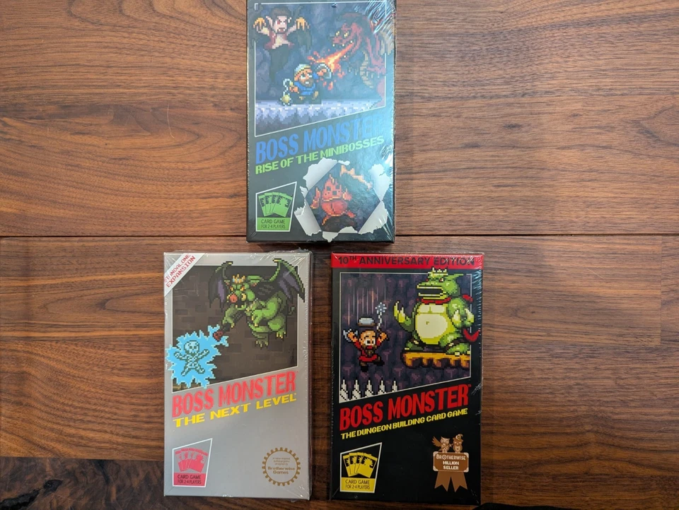 Jogo de tabuleiro Super Boss Monster - Inclui caixa grande e tapetes de jogo  - Imagem 3 de 4