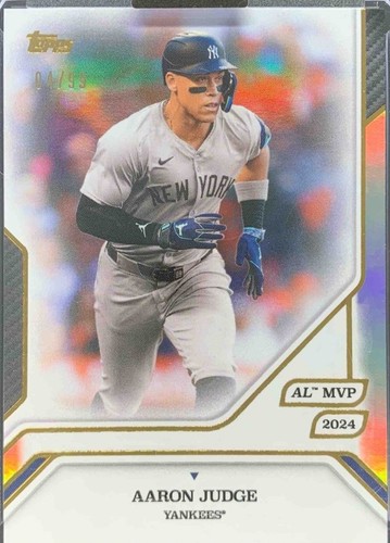 2025 Topps MVP Collection Aaron Judge /99 Yankees AL MVP 2024 | eBay
