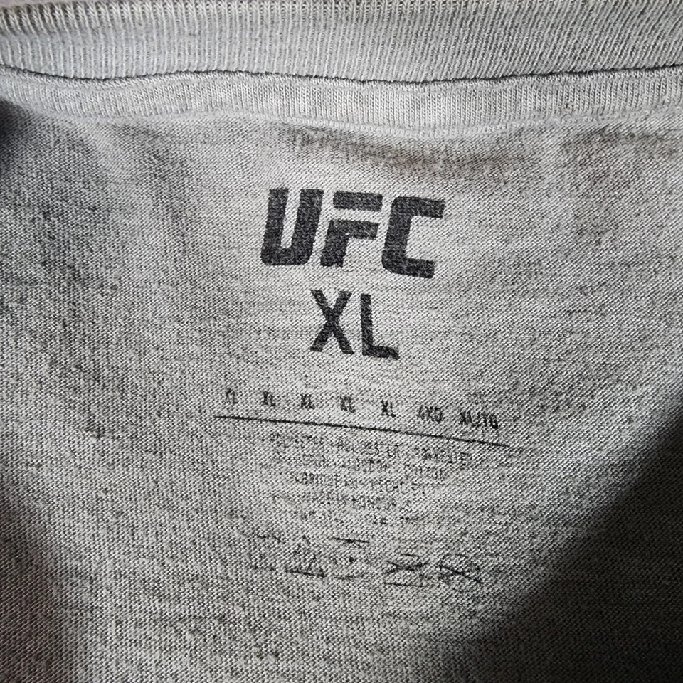 UFC Conor McGregor The Notorious T-Shirt Men's XL Gray MMA Fighting - Image 3 of 4