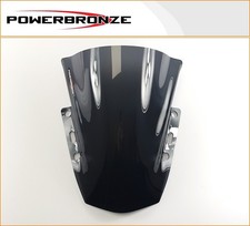 KTM RC 125 2015-2021 [Powerbronze Dark Smoke Airflow Double Bubble Windscreen]