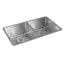 Elkay ECTRU31179TC 31.5"x18.5" SS Double Bowl Undermount Sink