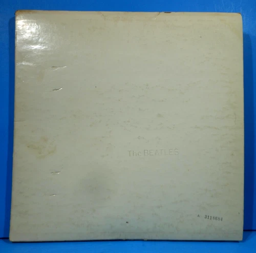 THE BEATLES WHITE ALBUM 2X LP 1968 ORIGINAL NUMBERED NICE CONDITION VG/G+!!A