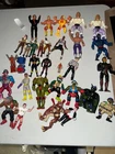 VINTAGE LOT OF TOY FIGURES (31 pcs) TMNT/HE-MAN HULK HOGAN ETC