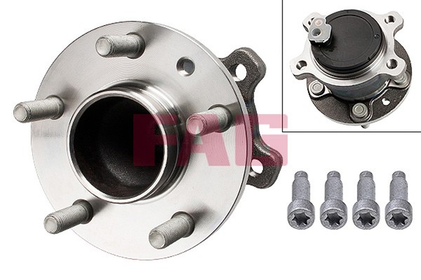 Radlagersatz Schaeffler Fag 713 6789 90 FüR Ford BA7 Mondeo Focus Kuga 4 Turnier-image