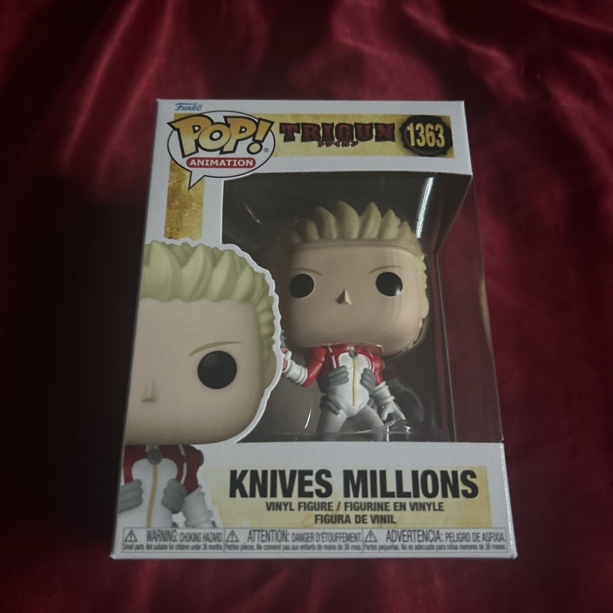 Funko Pop! Animation Trigun 1363 Knives Millions W/ Protector | eBay