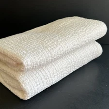 NATE BERKUS Project 62 Pillow Sham Set 2 King White Textured Cotton Zipper