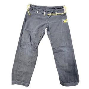 Brand Kimonos Judo Jiu Jitsu Pants Only Mens Size:A2 Gray Training Casual MMA