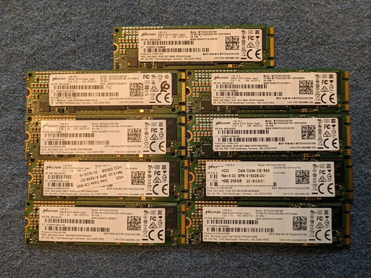 Micron M.2 Interface 256 GB Solid State Drives for sale - eBay