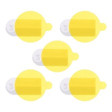 5pcs Watch Glass Screen Protectors 18mm HD High Definition Protective Film