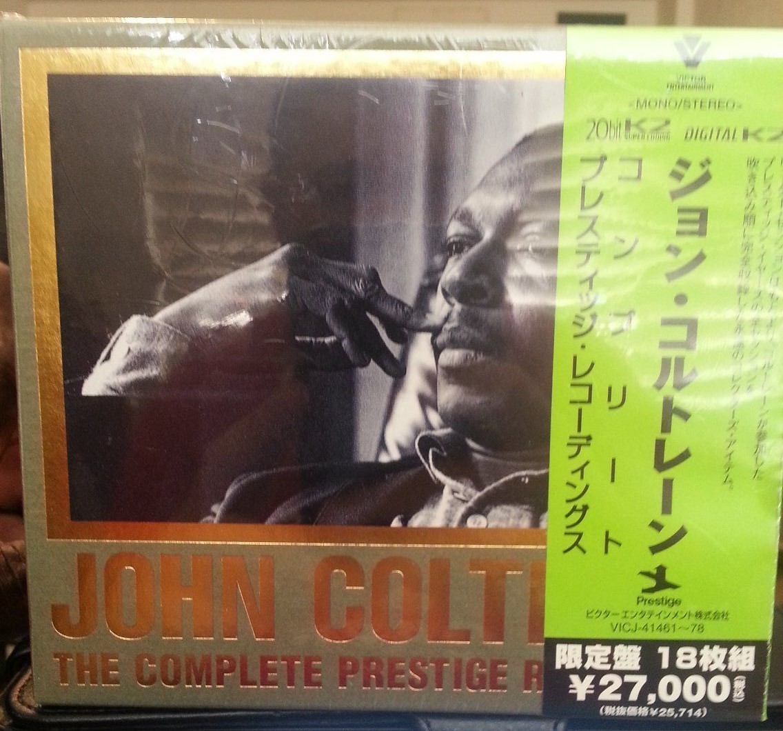 JOHN COLTRANE- COMPLETE PRESTIGE RECORDINGS[ 18 CDS ] Japan