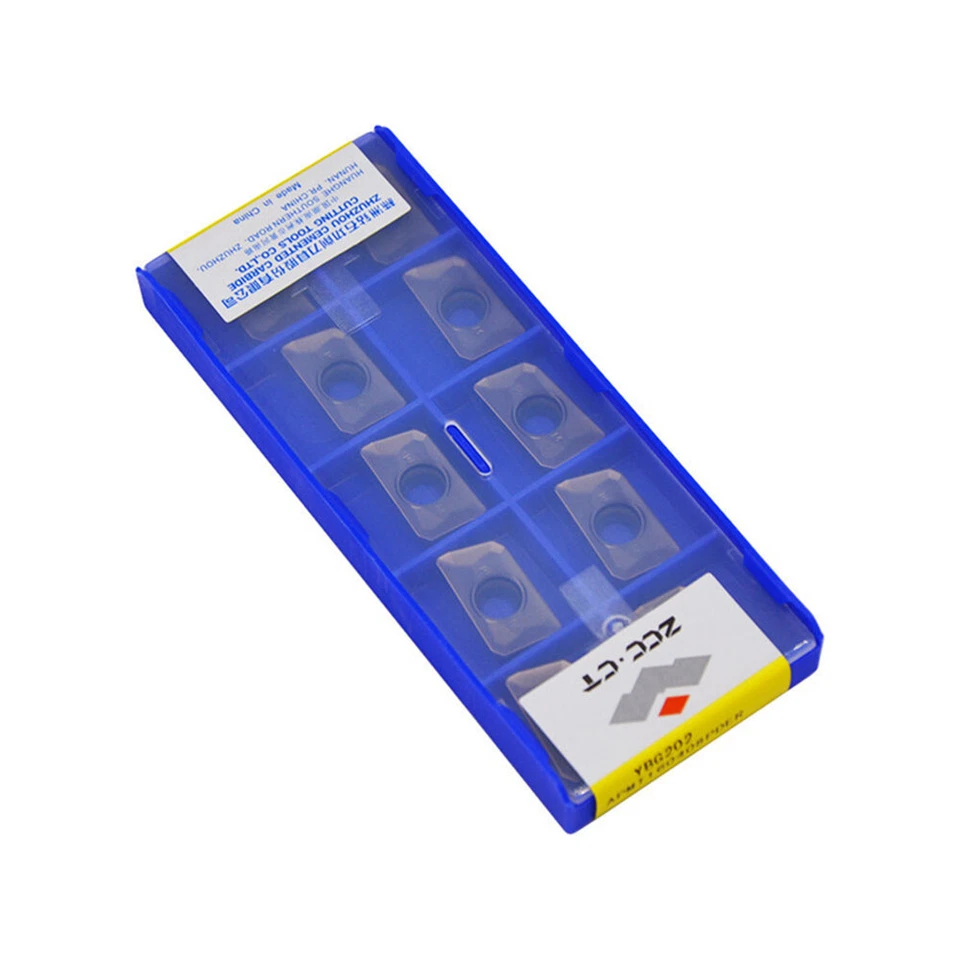 ZCC-CT APMT160408PDER YBG202 CNC Carbide Inserts 10pcs for Steel Stainless Steel - Image 2 of 4