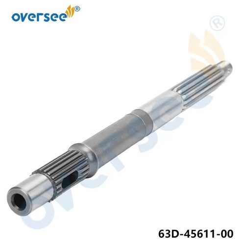 63D-45611 Propeller Shaft For Yamaha 4 Stroke F40 F50 F60 4T Hidea Parsun 40-60 - Imagen 4 de 6