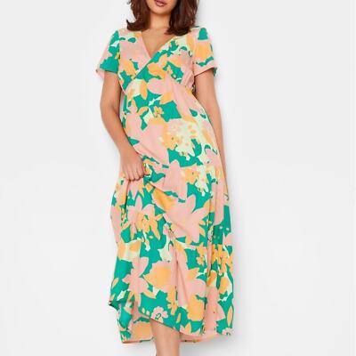 green emerald velvet dress Green Multi Flower Print Poplin Tiered Midi Dress *FINAL SALE* – SSYS main image 0