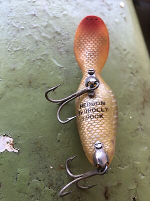 OLD HEDDON PEPSIPOLLY ペプシポリーパ−ルカラー Fishing Vintage Heddon Tadpolly Spook Fishing Lure | eBay