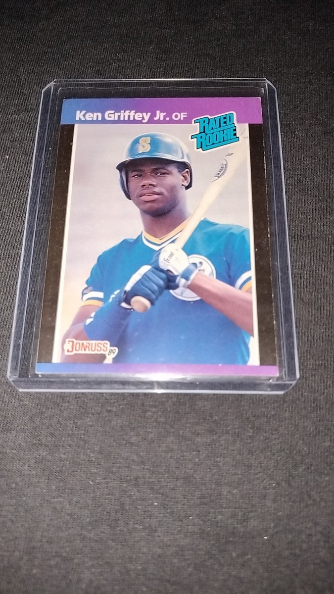 RARE🔥 1988 DONRUSS KEN GRIFFEY JR. RATED ROOKIE (MULTI