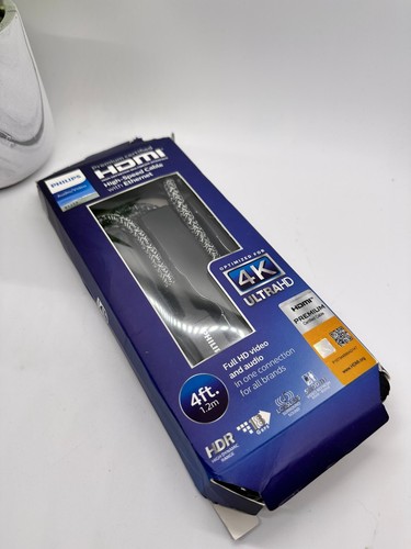 Philips 4' High Speed HDMI Cable with Ethernet - Black - Picture 5 of 5