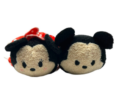 ディズニー Tsum Tsum 限定版 ミッキーとミニー Disney Japan Exclusive Tsum Tsum Plush 3.5” Set Of 2 Mickey