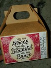 YOU are strong YOU are beautiful YOU are brave Jigsaw Puzzle — photo 1