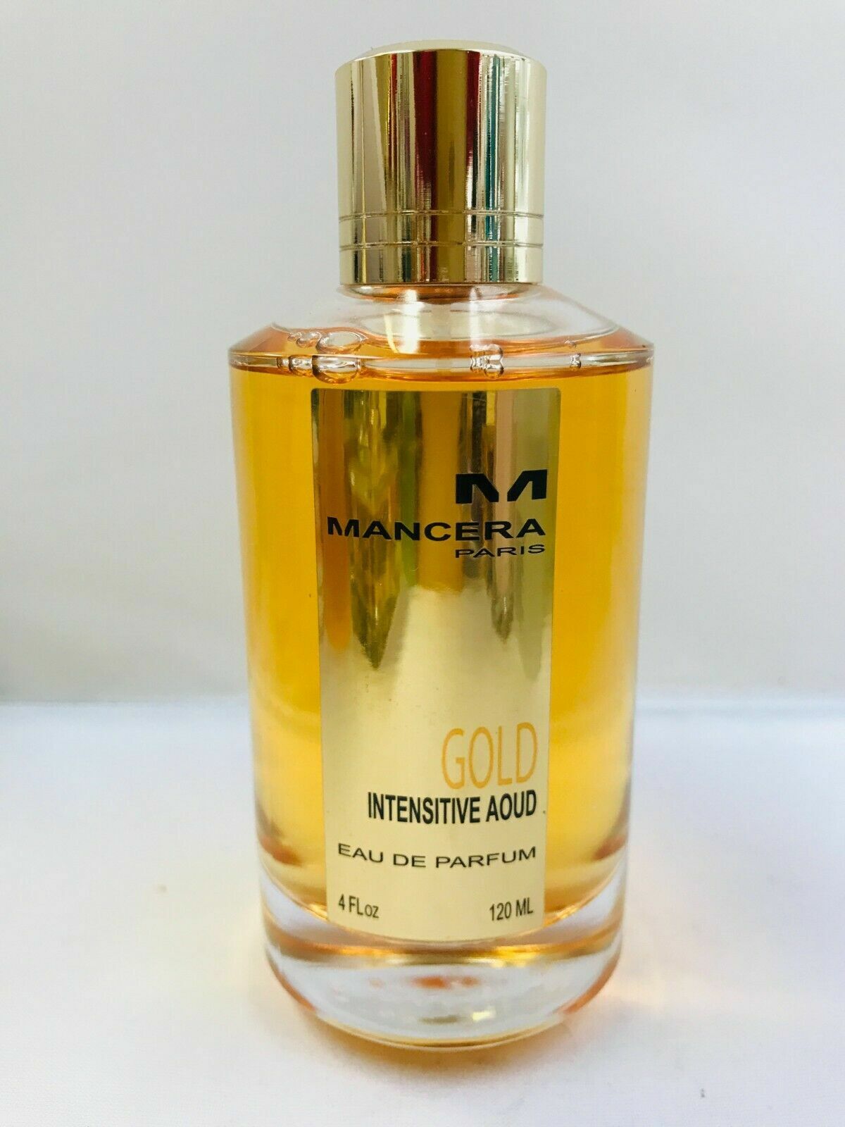 Mancera Gold Intensitive Aoud Eau de Parfum Spray 4 oz New Unboxed