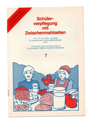 Schülerverpflegung mit Zwischenmalzeiten 7 Prof. Dr. W.Wirths