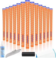 CHAMPKEY X Rubber Golf Grips 13 Pack | All Weather Performance Golf Club Grips |