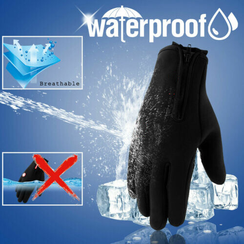 Men Women Winter Warm Windproof Waterproof Thermal Touch Screen Gloves Mittens - Bild 5 von 14