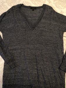J-Crew-Dark-Gray-Thin-Knit-Sweater-Size-Small