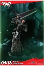 F4F Guts: Berserk Guts Black Swordsman 27 Inch Statue (BRAND NEW)