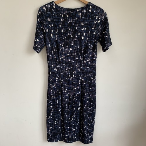 Jigsaw Dress Size XS UK 6/8 Workwear Geo Print Pattern - Picture 7 of 7