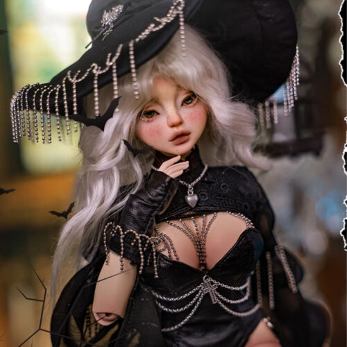 SD 1/4 BJD Doll Ball Joint Doll Magical Witch Lilith Girl Full Set Holiday Gifts - Picture 2 of 18