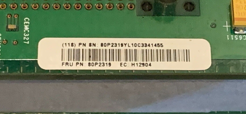 IBM 80P2319 / 80P2309 / AV950-00374 7038-6M2 SERVICE PROCESSOR BOARD - Picture 5 of 5