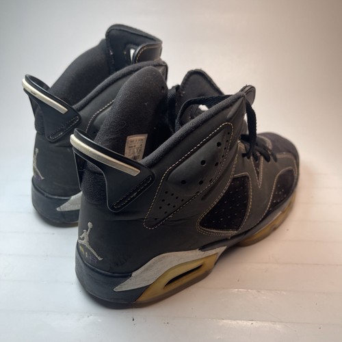 Nike Air Jordan Retro 6 VI Lakers 2010 Men’s Size 8.5 384664-002 - Picture 4 of 18