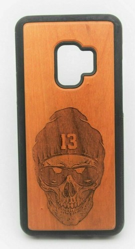 Wood Phone Case Phone Cover for Samsung Galaxy S9 + Strong Hands Free Magnet - Picture 24 of 28
