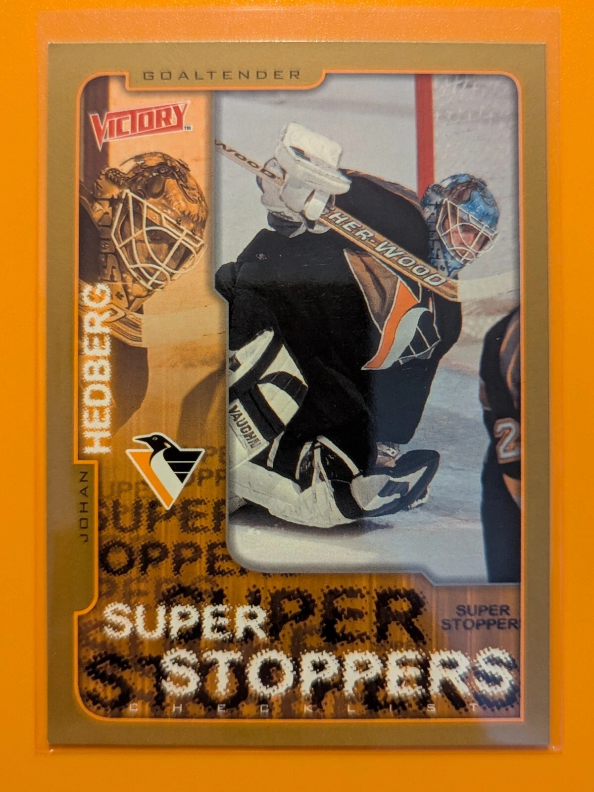 Johan Hedberg trading card