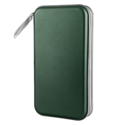 80 CD DVD DISC Holder Album Storage Organizer Case Folder Wallet Carry Bag Case - Afbeelding 18 van 35
