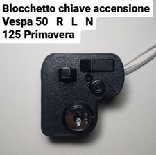 Coperchio Devio Luci Blocchetto Accensione Chiavi VESPA 50 R L N 125 PRIMAVERA
