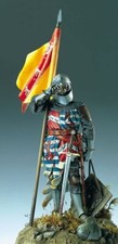 90mm Resin kit French Knight Unassembled Unpainted