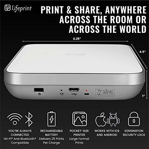 lifeprint 3x4 5 photo and video printer