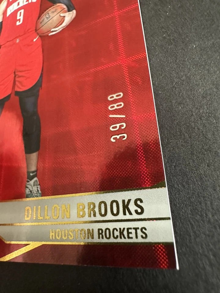2023-24 Panini Donruss Elite Dillon Brooks /88 Red International Hobby - Image 3 of 4