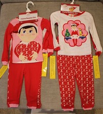 Elf on the Shelf Christmas Tradition Cotton Sleepwear Sets Pajamas 2T 3T New