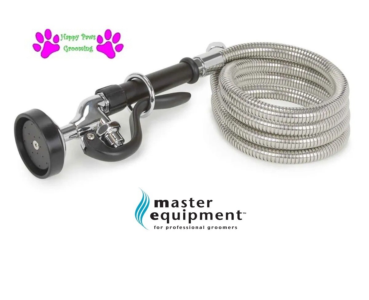Pet Grooming Bathtub Sprayer&stainless Steel Hose Bath Nozzle