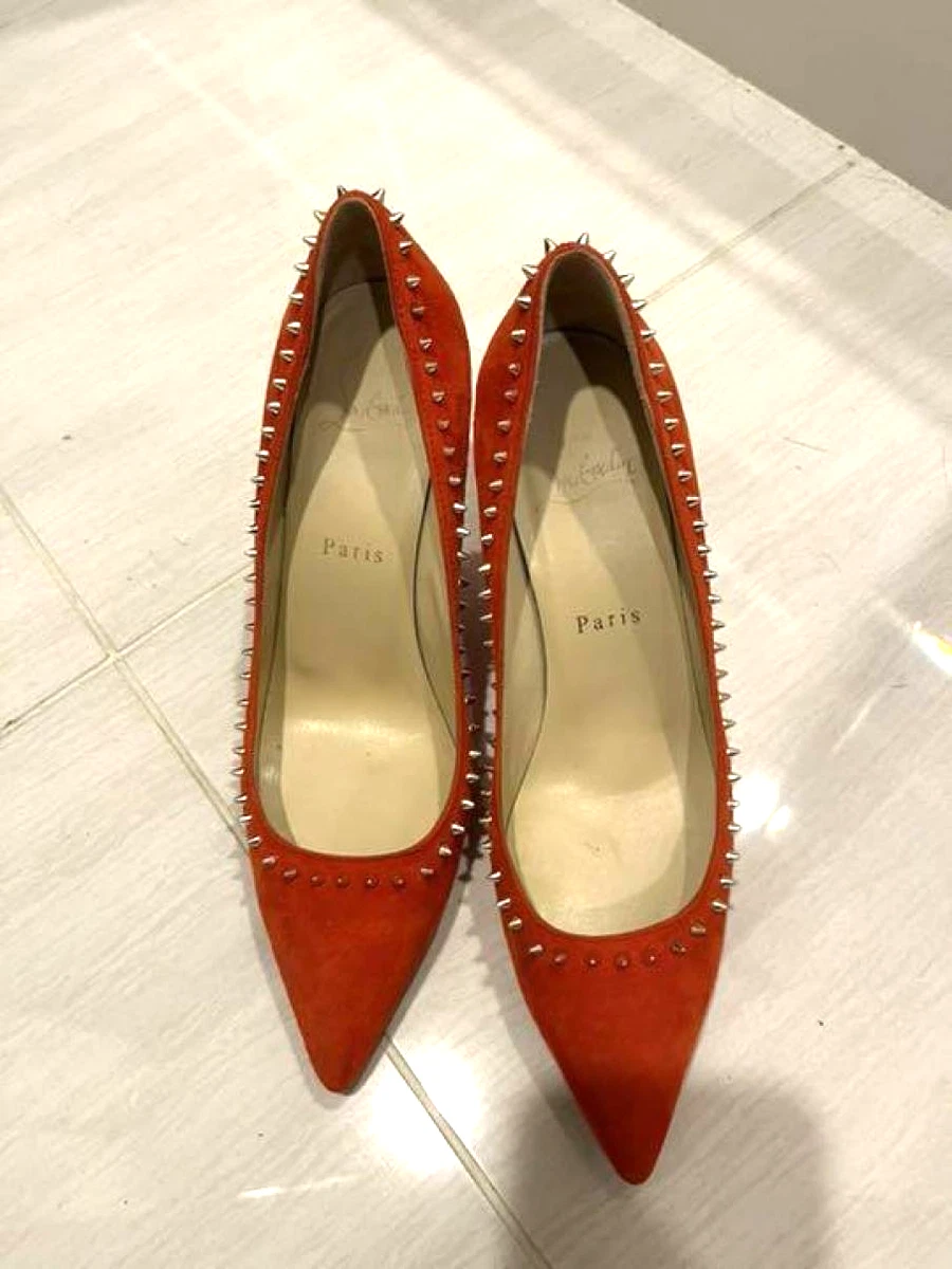 Louis Vuitton, Shoes, So Late Red Bottom 2 Inch Heel