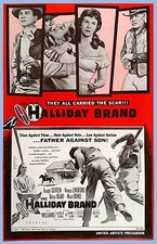 VINTAGE - THE HALLADAY BRAND - UNITED ARTISTS PRESSBOOK - 1956 - VIVECA LINDFORS