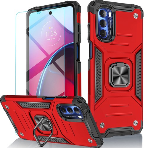 Pour Motorola Moto G Stylus 5G 2023 2022 coque bague téléphone + protection trempée - Photo 37 sur 44